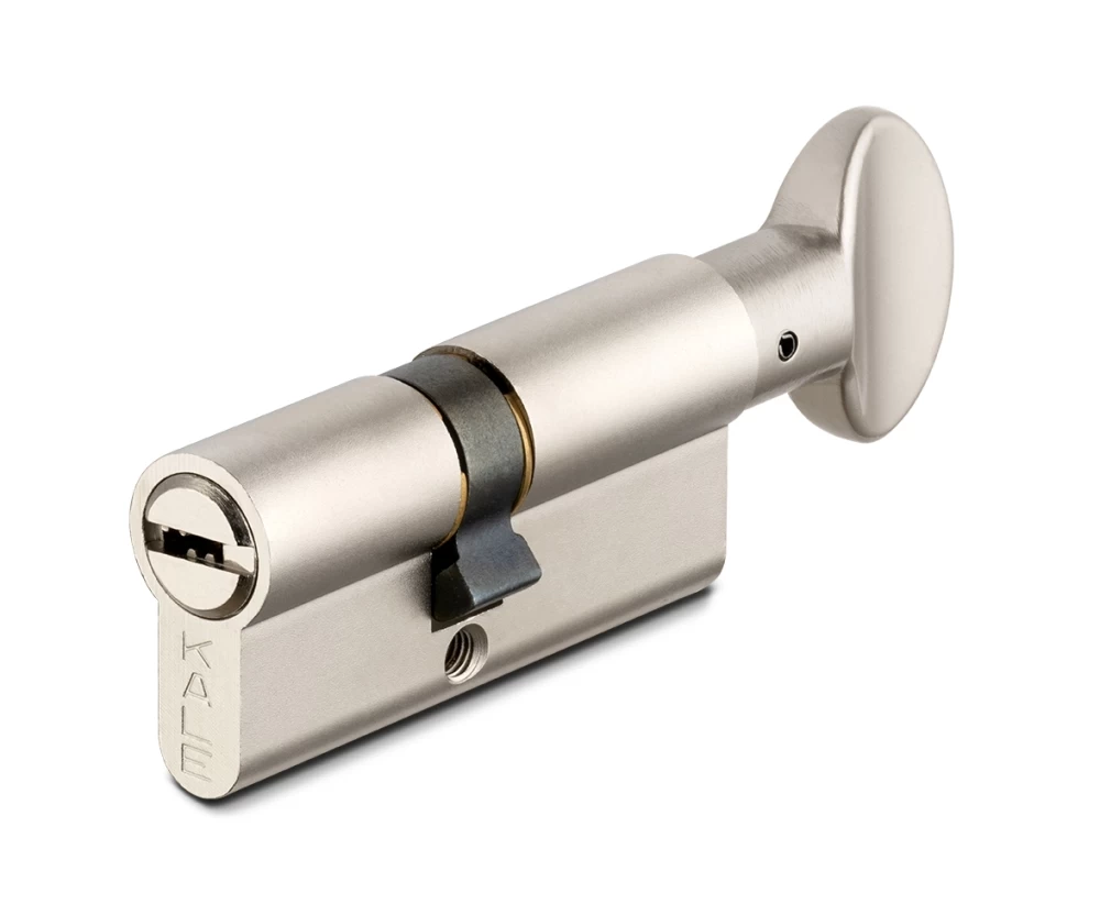 Фото Цилиндровый механизм с вертушкой 164 BM/100 (45+10+45) mm никель 5 кл.