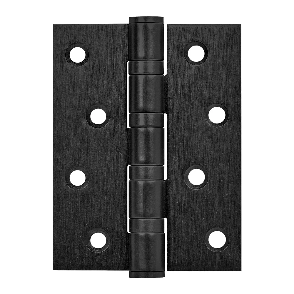 Фото Петля универсальная IN4500UC-BL BL 102x75x3 INOX304 черный БЛИСТЕР