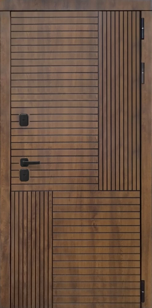 Входная дверь ДвериПРО Авеста ФЛ-609 (L-52, 10мм, белый матовый) DPRO195438 внешняя сторона